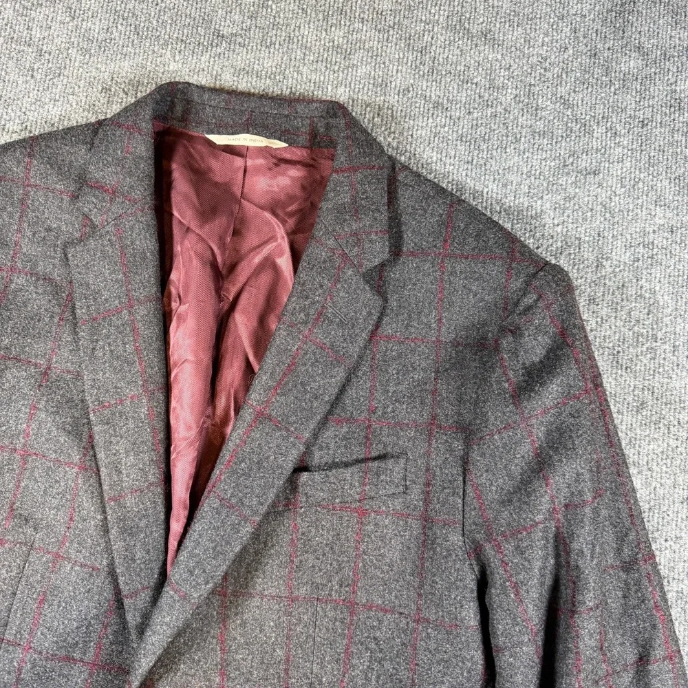 Banana Republic heritage Blazer Mens 42S Coat Casual Jacket Suit Vitale Barberis